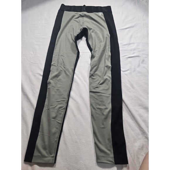 Victoria's Secret Pants - Victoria’s Secret Pink Leggings. Black Olive Green. Logo Waist. Size M
